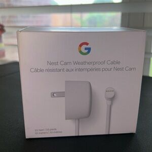 Google Nest Cam Weatherproof Cable